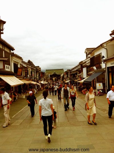 Zenkoji, merchant street