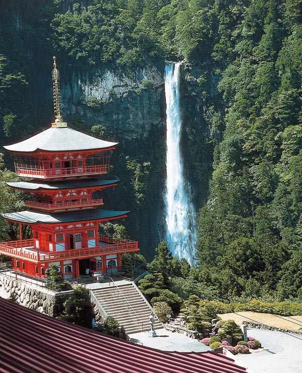 Nachi Water fall is part of Kumano Kodo