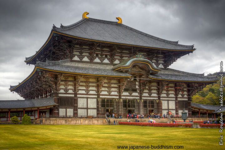 Todai-ji in Nara, shelters the Great Buddha