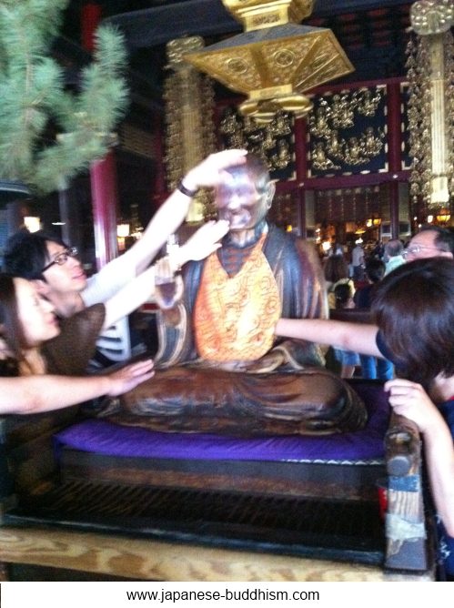 Binzuru san in Zenkoji